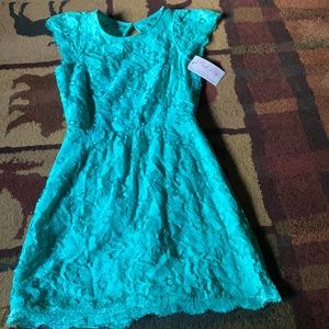 Teal dress